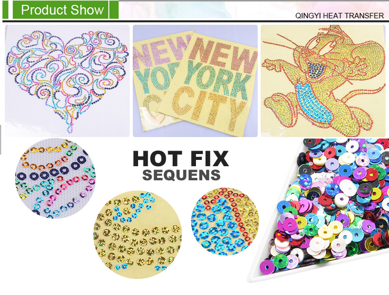 Hotfix Sequins For dolothing