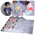 pegatina de la transferencia de calor de la impresión de pantalla para el desgaste de los niños 