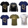 Etiqueta de transferencia de calor de hoja para la camiseta 