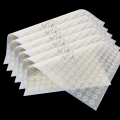 Películas de recubrimiento de liberación de silicona transparente y positivas para impresoras digitales y serigrafía, uso en transferencia térmica de películas PET. 
