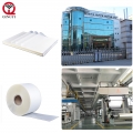 Película de transferencia térmica PET de la mejor calidad, rollo A3 A4 de 60 cm, desprendible en caliente/frío, espesor 75U, película de liberación de PET para serigrafía offset. 