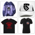 Diseños serigrafiados personalizados y económicos, etiquetas adhesivas termoadhesivas para ropa, impresión por transferencia térmica 3D para camisetas. 