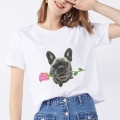 Venta al por mayor de diseños personalizados de alta calidad, transferencias de calcomanías de plastisol, impresión por transferencia térmica para camisetas. 